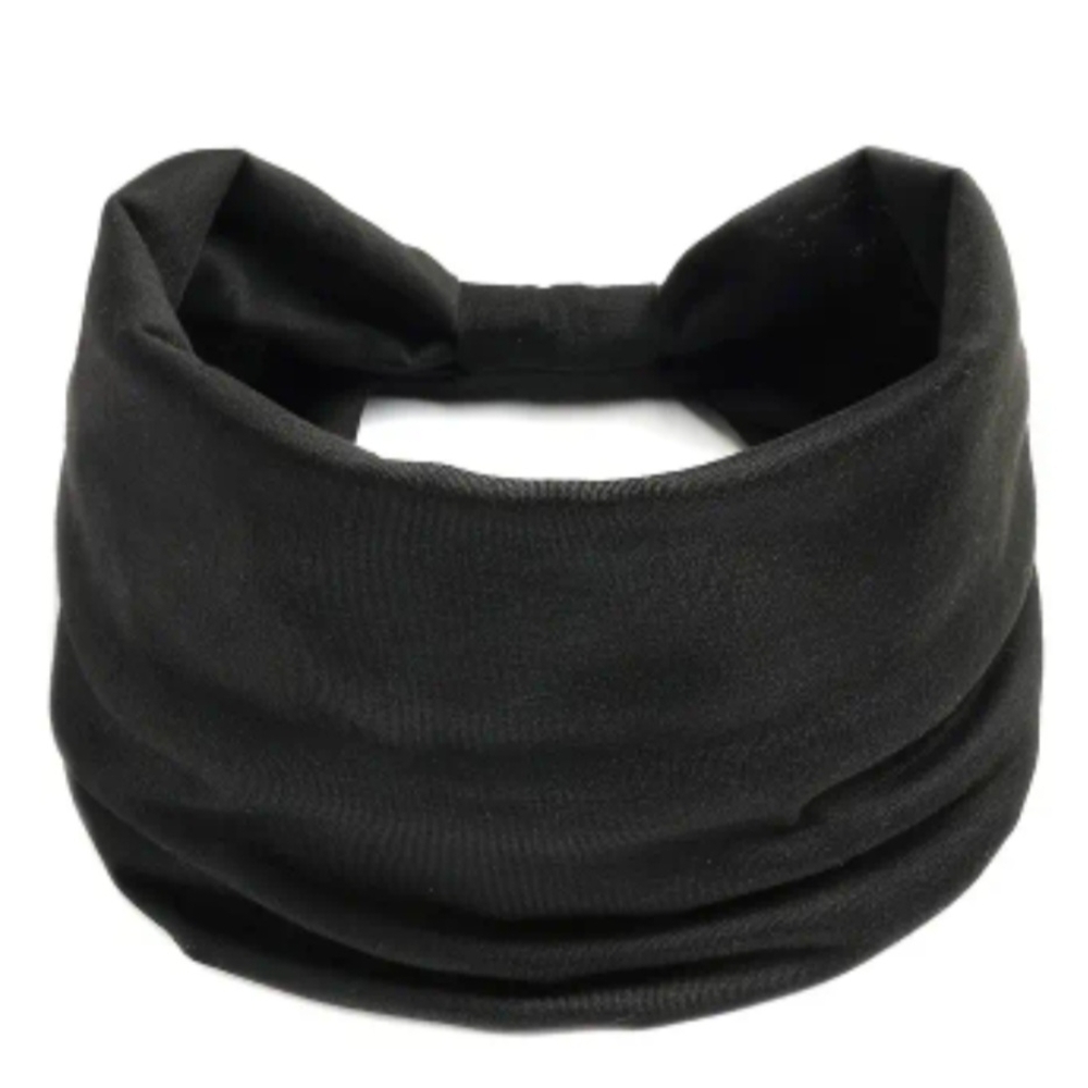 2 Pack Black and Gray Headband Set - Picture 4 of 6